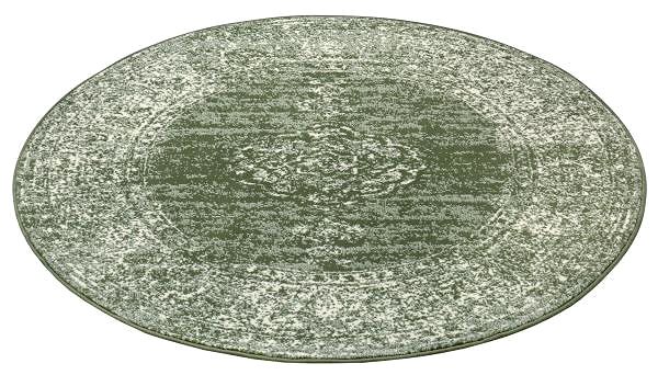 Koberec Kusový koberec Gloria 105519 Green kruh 160 × 160 cm ...