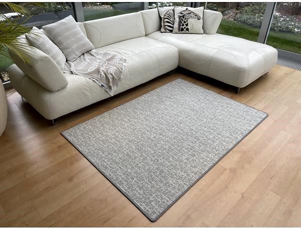 Koberec Kusový koberec Alassio sivý 50 × 80 cm ...