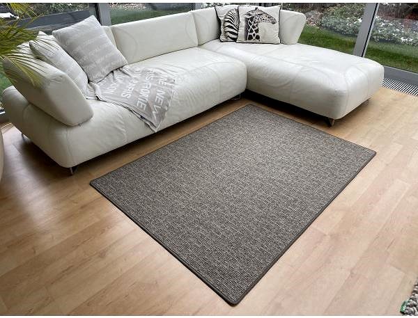 Koberec Kusový koberec Alassio hnedý 57 × 120 cm ...