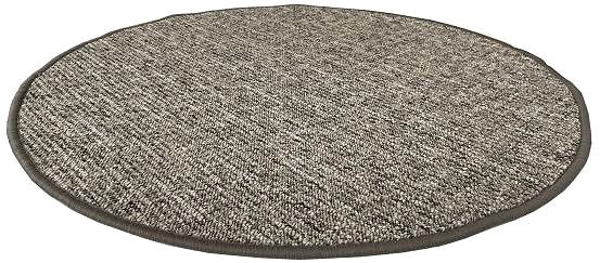 Koberec Kusový koberec Alassio hnedý kruh 67 × 67 (priemer) cm ...
