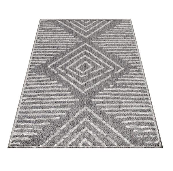 Koberec Kusový koberec Aruba 4902 grey 60 × 100 cm ...