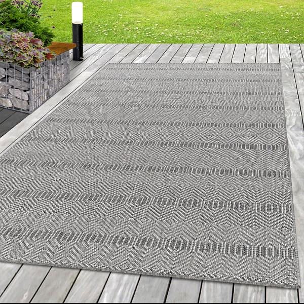 Koberec Kusový koberec Aruba 4903 grey 80 × 150 cm ...
