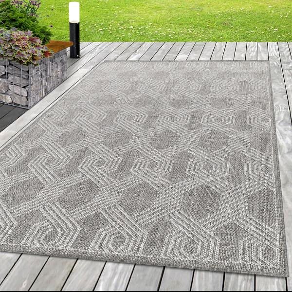 Koberec Kusový koberec Aruba 4904 grey 60 × 100 cm ...