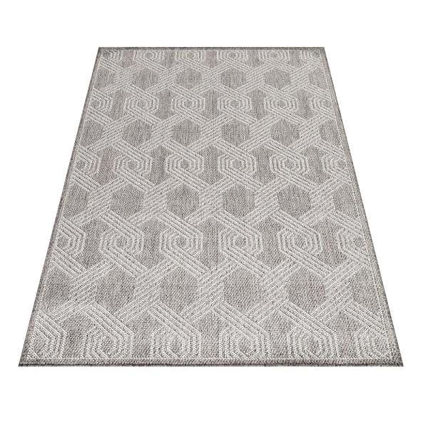 Koberec Kusový koberec Aruba 4904 grey 60 × 100 cm ...