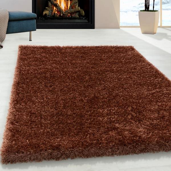 Koberec Kusový koberec Brilliant Shaggy 4200 Copper 140 × 200 cm ...