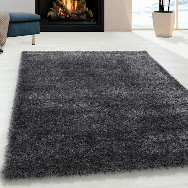 Koberec Kusový koberec Brilliant Shaggy 4200 Grey 80 × 150 cm ...