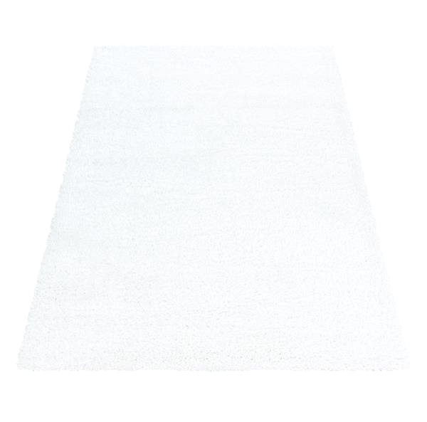 Koberec Kusový koberec Brilliant Shaggy 4200 Snow 80 × 150 cm ...