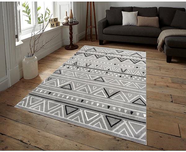Koberec Kusový koberec Alfa New 7207 Grey 80 × 150 cm ...