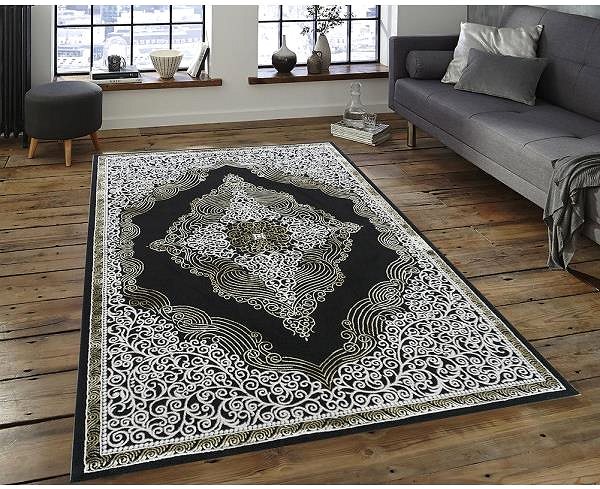 Koberec Kusový koberec Elite 3935 Black Gold 120 × 180 cm ...