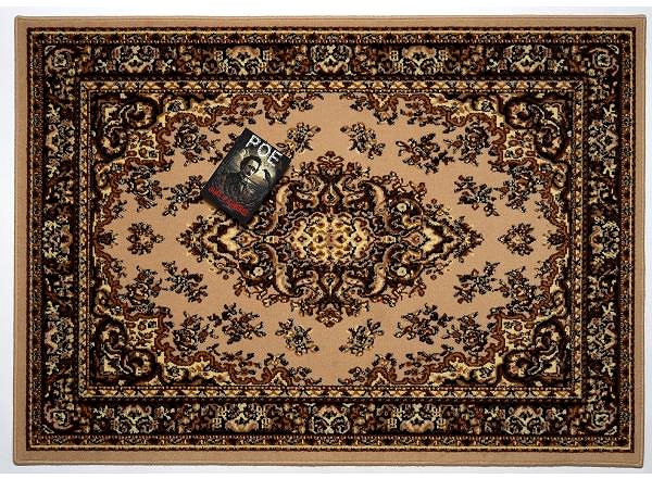 Koberec Kusový koberec Samira New Beige 12001-050 60 × 110 cm ...