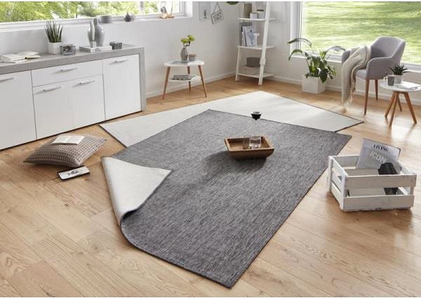 Koberec Kusový koberec Twin-Wendeteppiche 103097 grau creme 80 × 150 cm ...