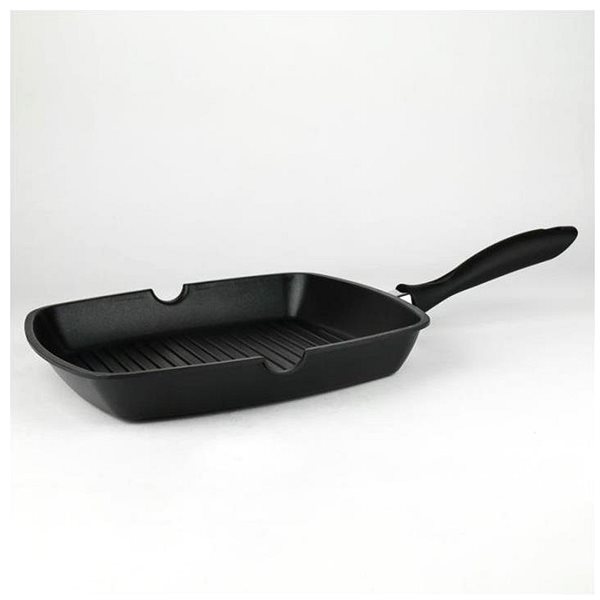 Frying pan TOPFANN Grilling pan with lid 28 cm .