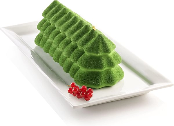 Baking Mould Silikomart Silicone baking mould for cake BUCHE SAPIN ...