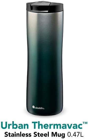 Thermal Mug Aladdin Urban Thermavac Thermo mug 470 ml Gradient Green ...