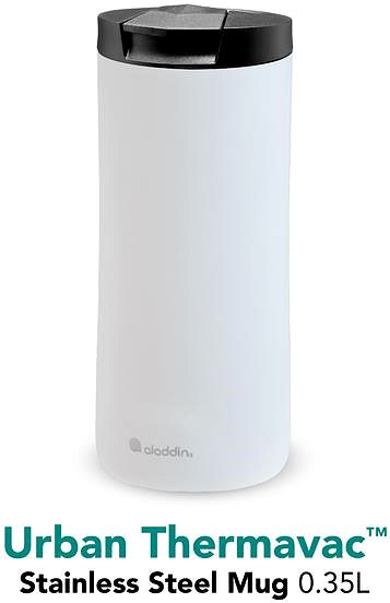Thermal Mug Aladdin Urban Thermavac Thermo Mug 350 ml Satin White ...