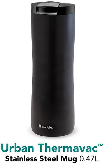 Thermal Mug Aladdin Urban Thermavac Thermo mug 470 ml Satin Black ...