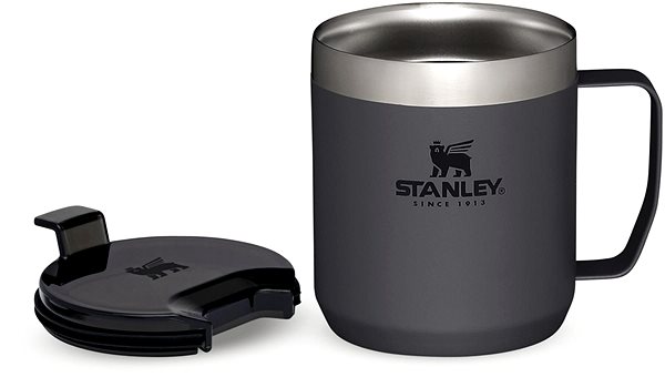 Thermal Mug Stanley Camp mug 350 ml Charcoal black ...