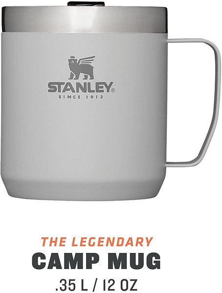 Thermal Mug Stanley Camp mug 350 ml Ash grey ...