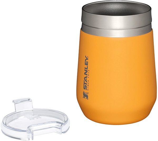 Thermal Mug Stanley Adventure Go Vacuum Drink Cup 290 ml Saffron Yellow Orange ...