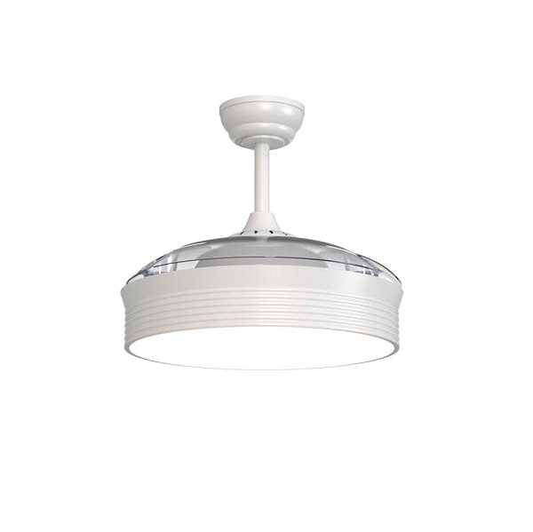 Fan Sulion 1694604 Bombay L, ceiling fan with light, transparent ...