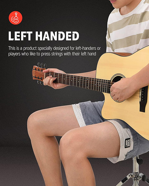 Donner DAG-1CL - Natural acoustic guitar.