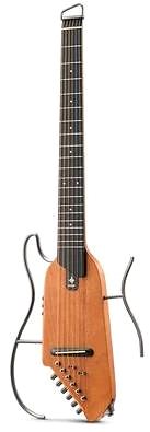 Elektroakustická gitara Donner HUSH-I – Mahogany Natural ...