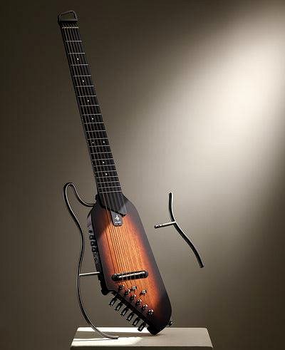 Elektroakustická gitara Donner HUSH-I – Mahogany Sunburst ...