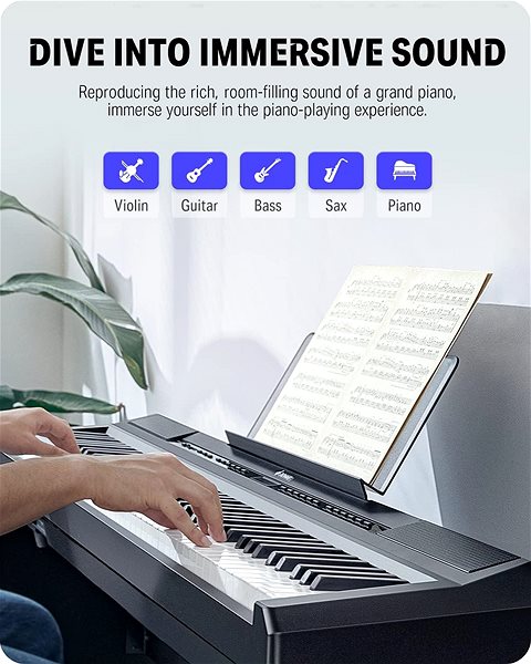 E-Piano Donner DEP-20 Set ...