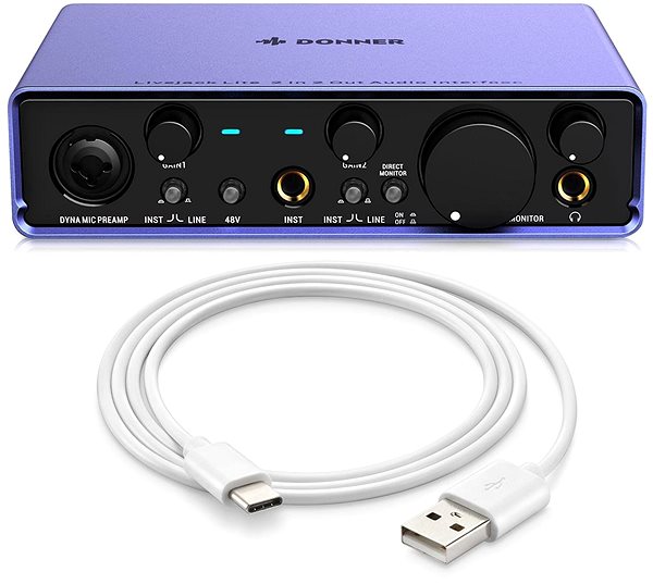 Externe Soundkarte Donner Livejack Lite ...