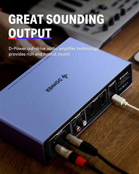 External Sound Card Donner Livejack 2X2 ...