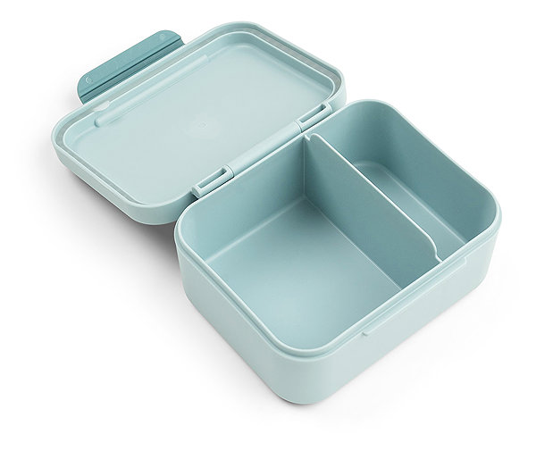 Lunch Box Done by Deer Small snack box with skewers – Tiny Farm, blue ...