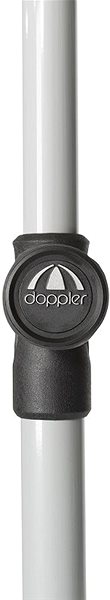 Slnečník Doppler Active 180 × 120 cm červený Vlastnosti/technológia