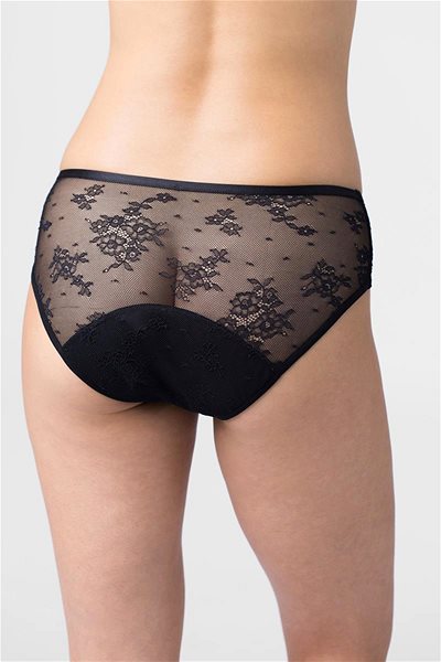 Dorina Eco Moon Hipster Lace Menstrual Panties, XS .
