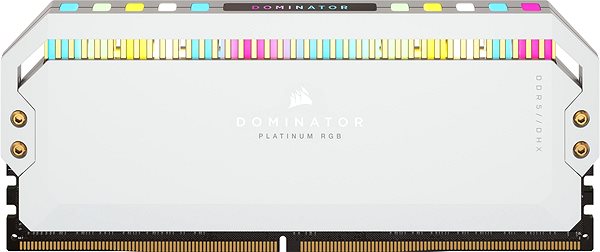 RAM memória Corsair 32GB KIT DDR5 5200MHz CL40 Dominator Platinum RGB White Képernyő