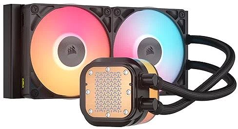Water Cooling Corsair iCUE LINK TITAN 240 RX LCD Black ...