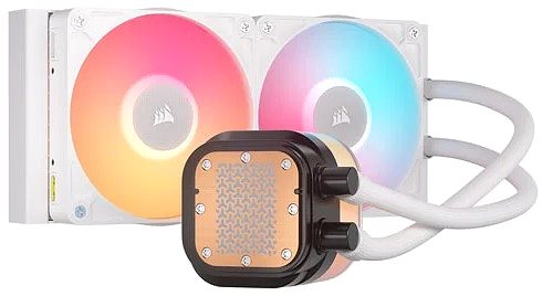 Water Cooling Corsair iCUE LINK TITAN 240 RX LCD White ...