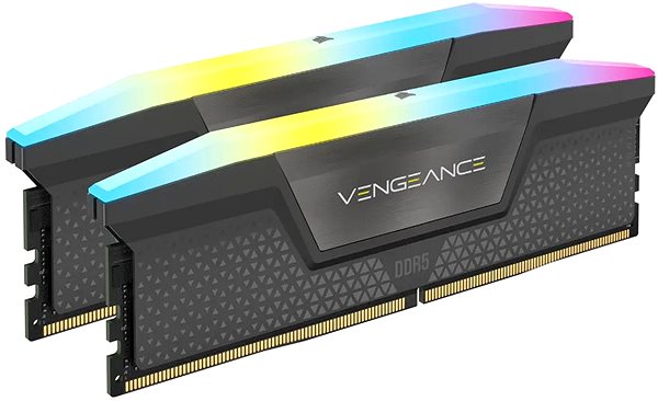 RAM memória Corsair 32GB KIT DDR5 6000MT/s CL36 Vengeance RGB Grey EXPO ...