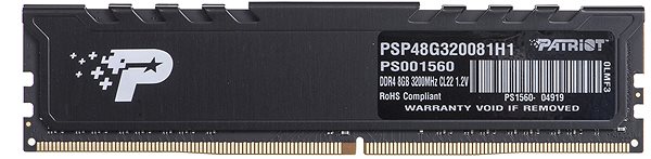 RAM memória Patriot 8GB DDR4 3200MHz CL22 Signature Premium ...