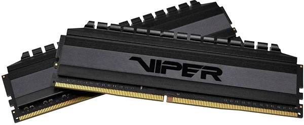 RAM Patriot Viper 4 Blackout Series 16GB KIT DDR4 3600MHz CL18 Lateral view