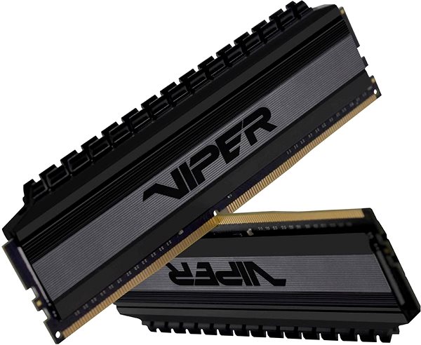 Arbeitsspeicher Patriot Viper 4 Blackout Series 32GB KIT DDR4 3600MHz CL18 Seitlicher Anblick