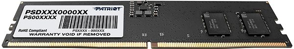 Operačná pamäť Patriot 8 GB DDR5 4800 MHz CL40 Signature Line Screen