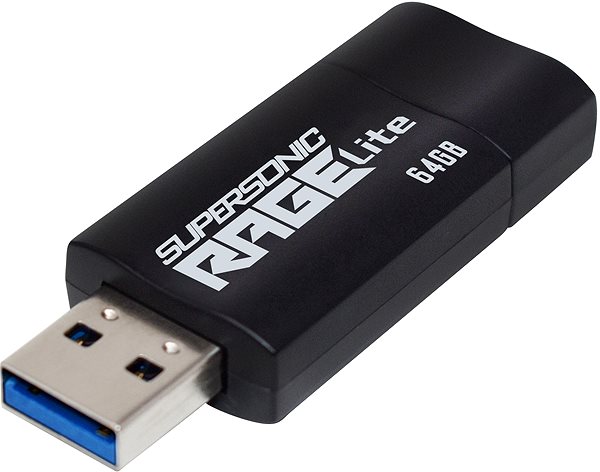 USB kľúč Patriot Supersonic Rage Lite 64 GB Bočný pohľad