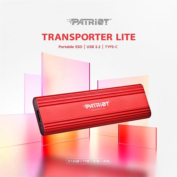 External Hard Drive Patriot Transporter Lite 512GB ...