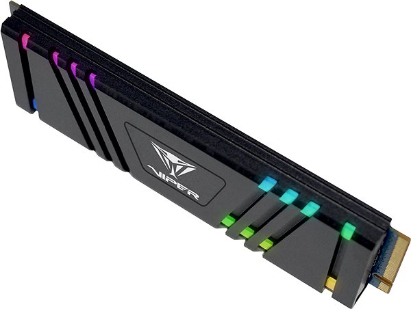 SSD Patriot VIPER VPR100 RGB 1TB Lateral view