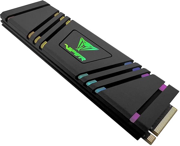 SSD meghajtó Patriot VIPER VPR400 RGB 512GB Oldalnézet