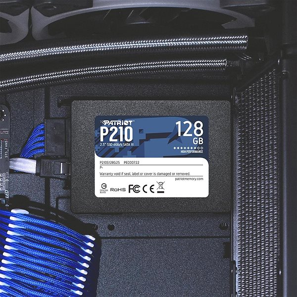 SSD Patriot P210 128GB Connectivity (ports)
