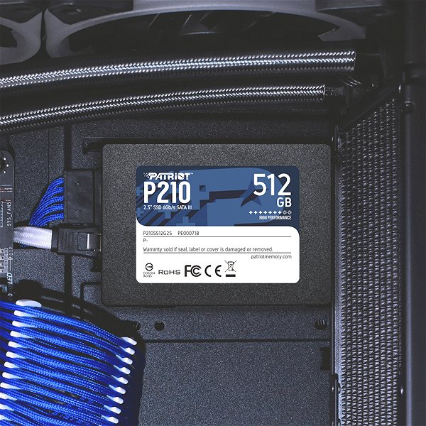 SSD-Festplatte Patriot P210 512GB Anschlussmöglichkeiten (Ports)