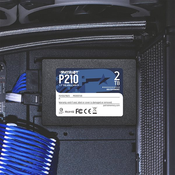 SSD Patriot P210 2TB Connectivity (ports)