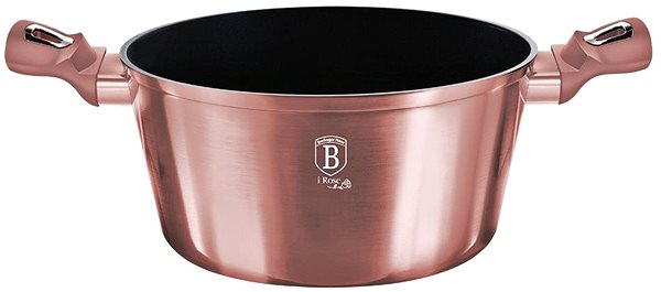 Pot BERLINGERHAUS Casserole with lid with titanium surface I-Rose Edition 24cm Screen