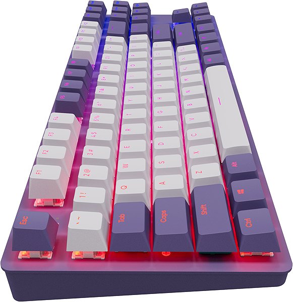 Gaming Keyboard Dark Project One KD87A Violet - US ...
